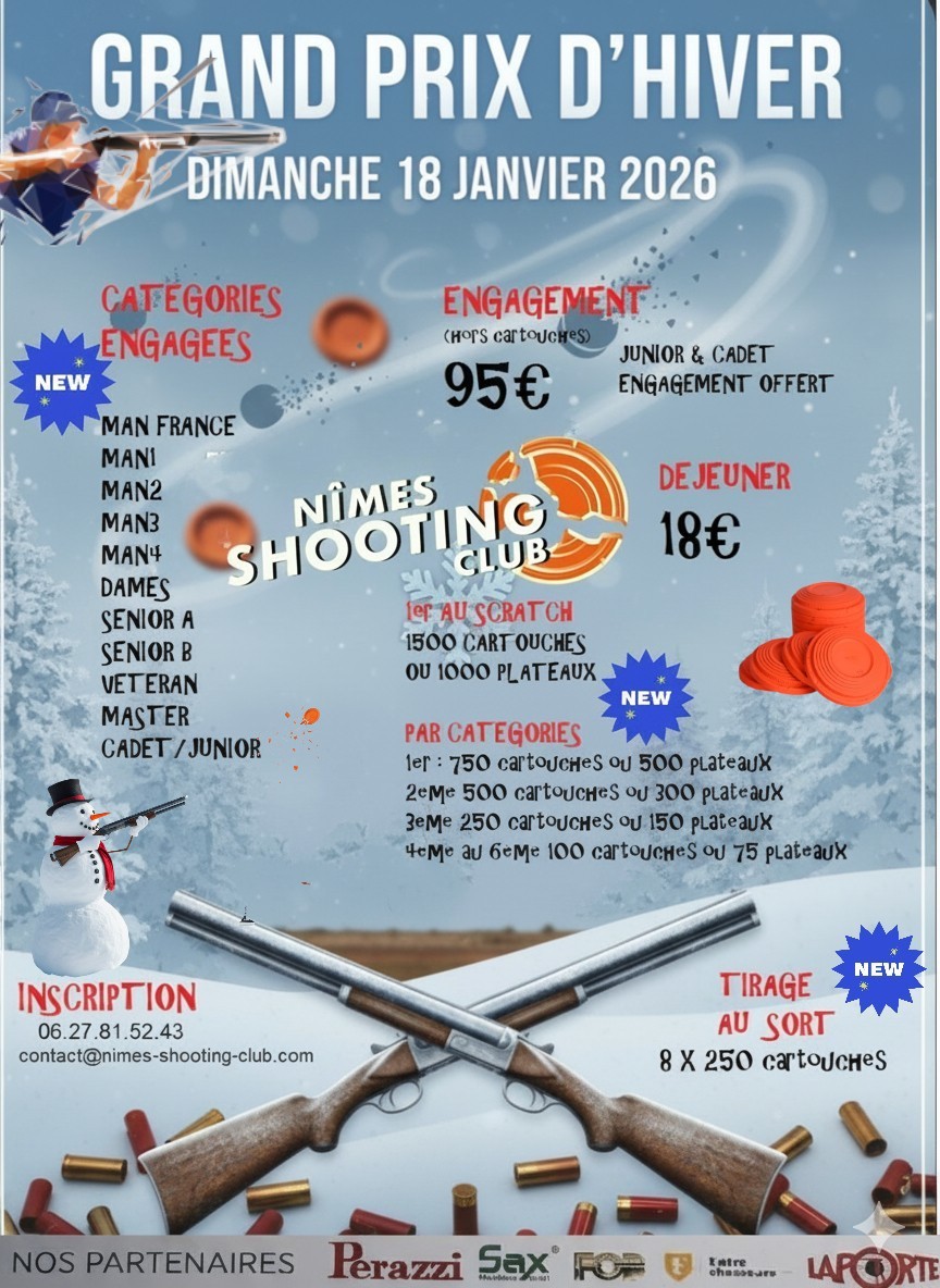 GP D'HIVER DIMANCHE 18 JANVIER 26 GP D'HIVER DIMANCHE 18 JANVIER 26