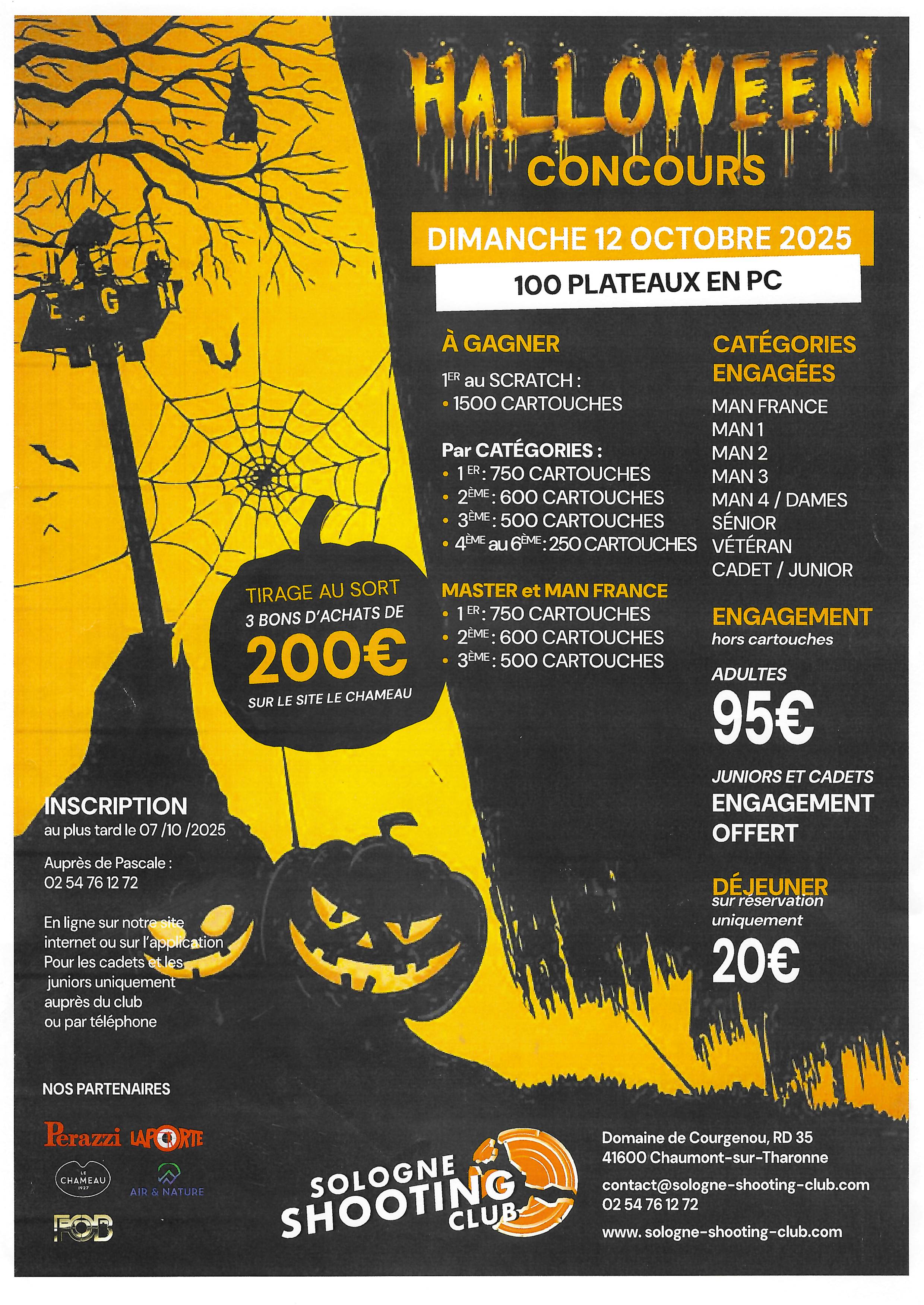 GP HALLOWEEN PARCOURS du 12 OCTOBRE